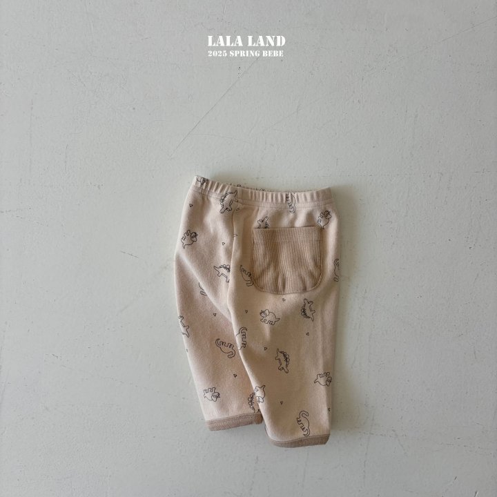 Lalaland - Korean Baby Fashion - #onlinebabyshop - Bebe Petit Dino Pants  - 8