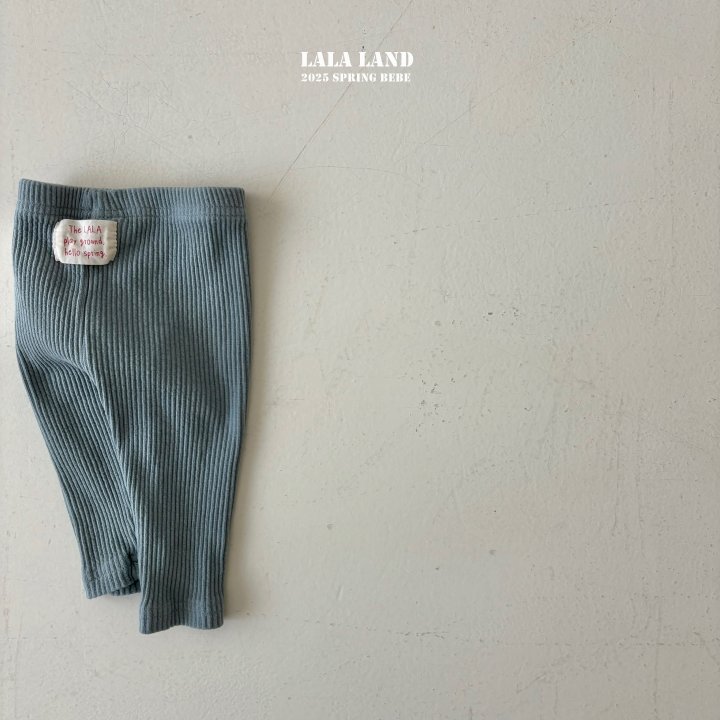 Lalaland - Korean Baby Fashion - #smilingbaby - Bebe Chewy Ribbed Leggings - 7