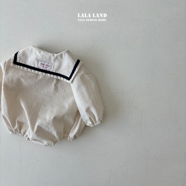 Lalaland - Korean Baby Fashion - #smilingbaby - Bebe Blue Sailor Suit - 3