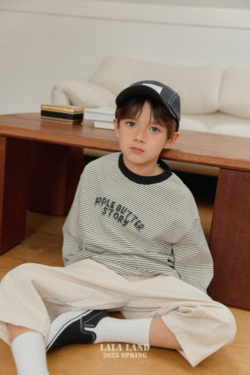 Lalaland - Korean Children Fashion - #Kfashion4kids - Apple Butter Raglan Tee - 8