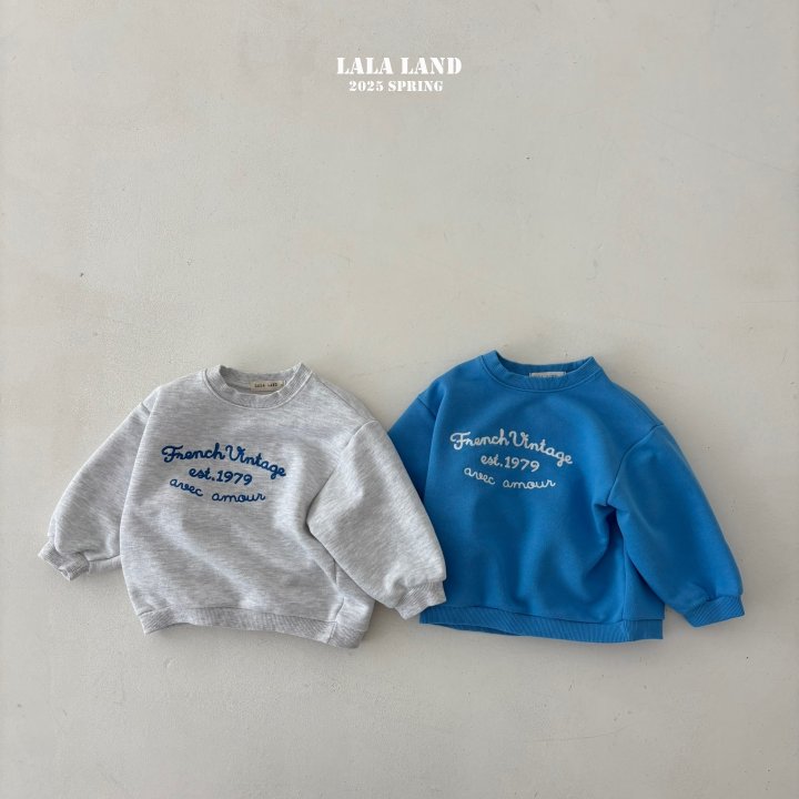 Lalaland - Korean Children Fashion - #Kfashion4kids - French Embroidery Sweatshirts