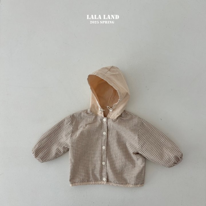 Lalaland - Korean Children Fashion - #Kfashion4kids - River Hood Double-sided Jumper - 6