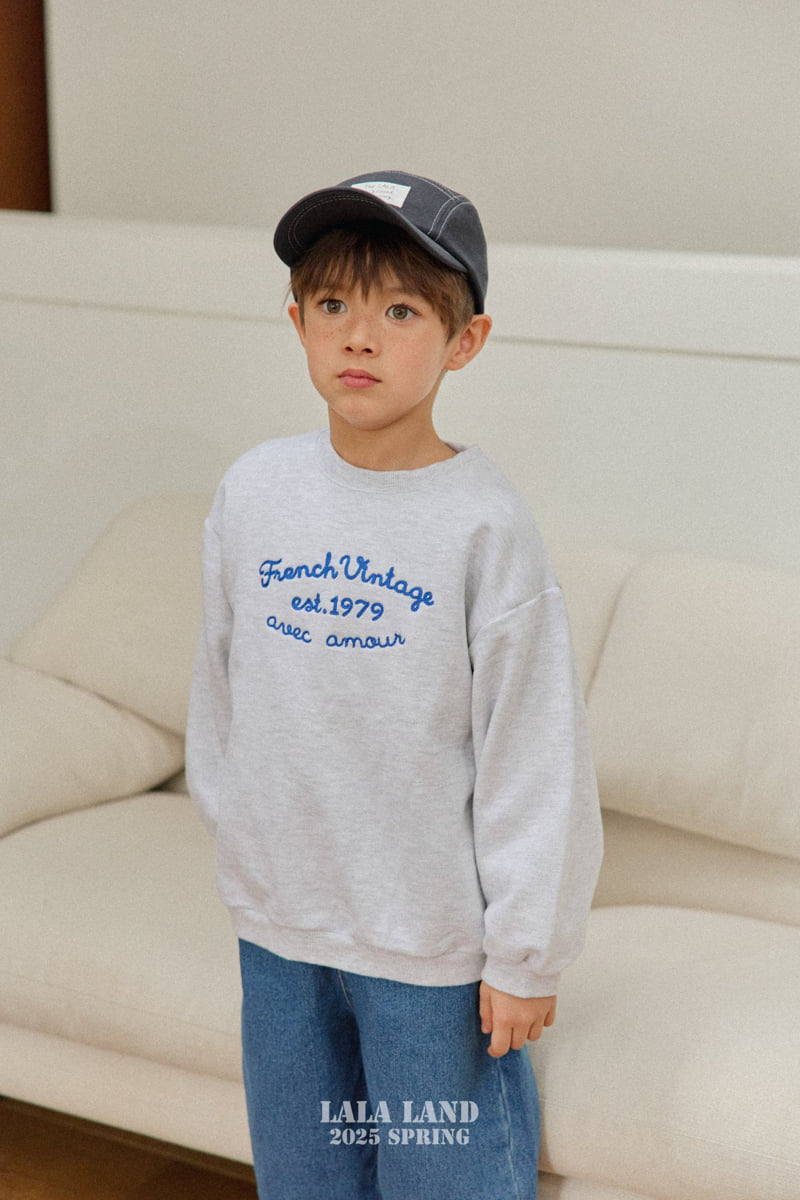 Lalaland - Korean Children Fashion - #childofig - French Embroidery Sweatshirts - 9