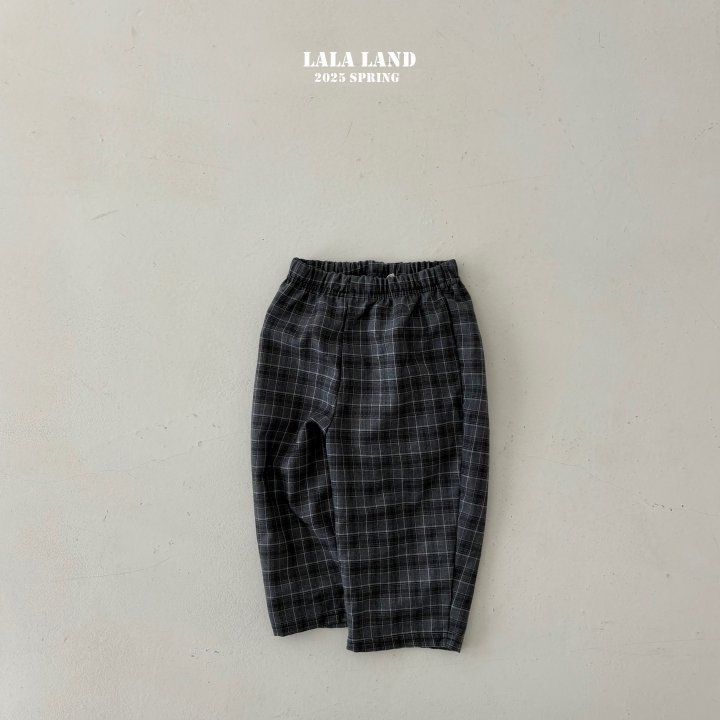 Lalaland - Korean Children Fashion - #childrensboutique - Haru Check Pants - 5