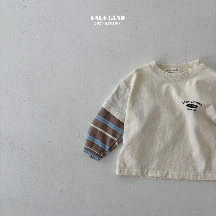 Lalaland - Korean Children Fashion - #childrensboutique - Pretzel Layered Tee  - 3