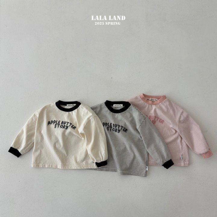 Lalaland - Korean Children Fashion - #childrensboutique - Apple Butter Raglan Tee