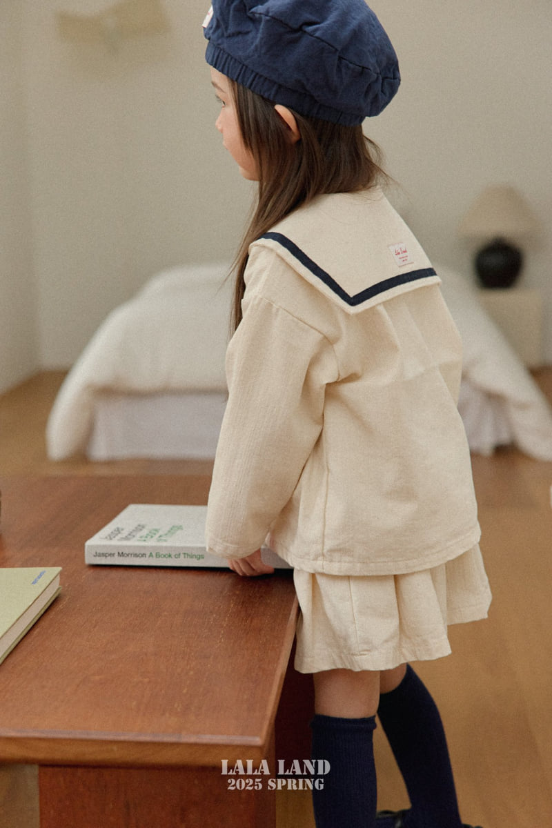 Lalaland - Korean Children Fashion - #designkidswear - Sailor Denim Shirt - 10