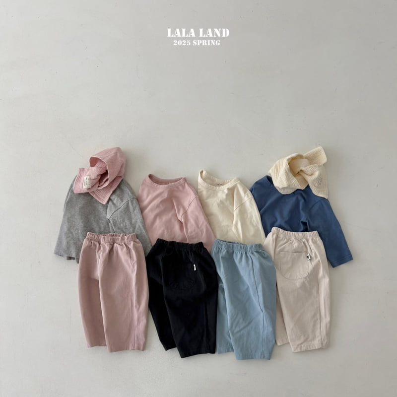 Lalaland - Korean Children Fashion - #designkidswear - Spring Single Tee - 6
