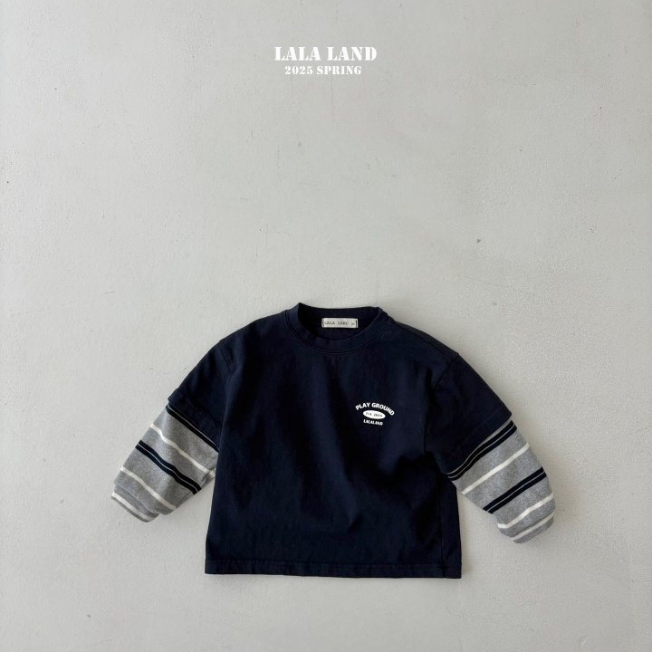 Lalaland - Korean Children Fashion - #childrensboutique - Pretzel Layered Tee  - 4