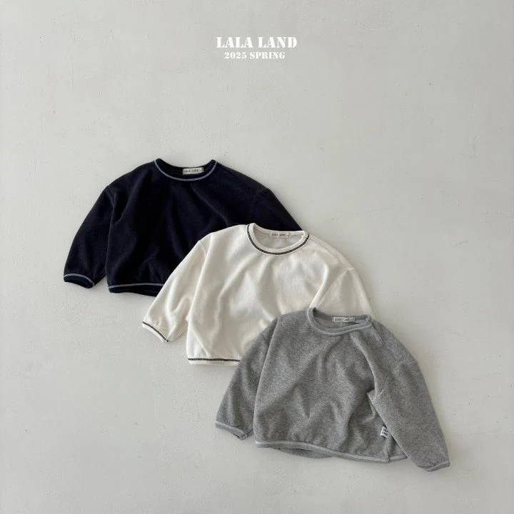 Lalaland - Korean Children Fashion - #designkidswear - Raglan Stitch Tee