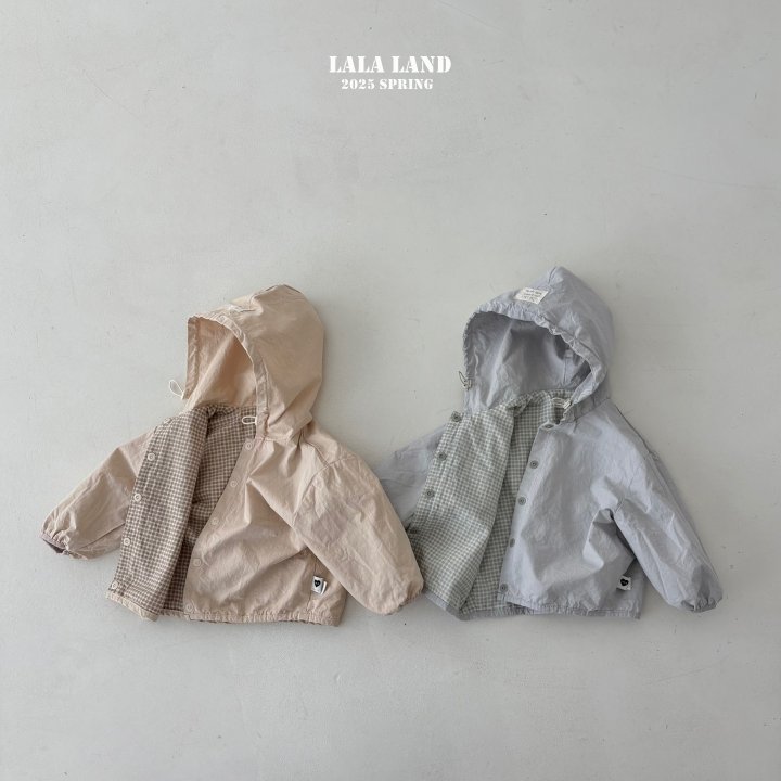 Lalaland - Korean Children Fashion - #discoveringself - River Hood Double-sided Jumper
