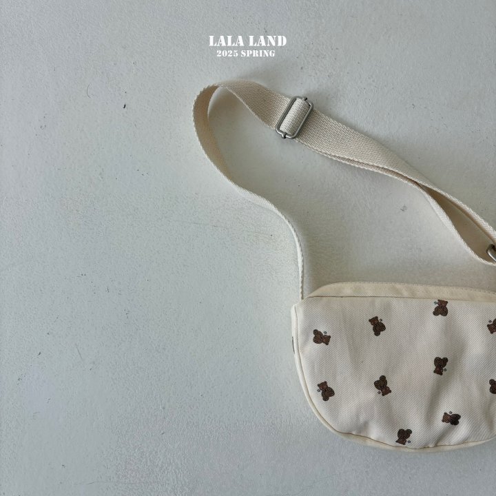 Lalaland - Korean Children Fashion - #fashionkids - Bear Cross Bag - 2