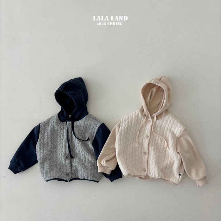 Lalaland - Korean Children Fashion - #fashionkids - Butter Hooded Jumper