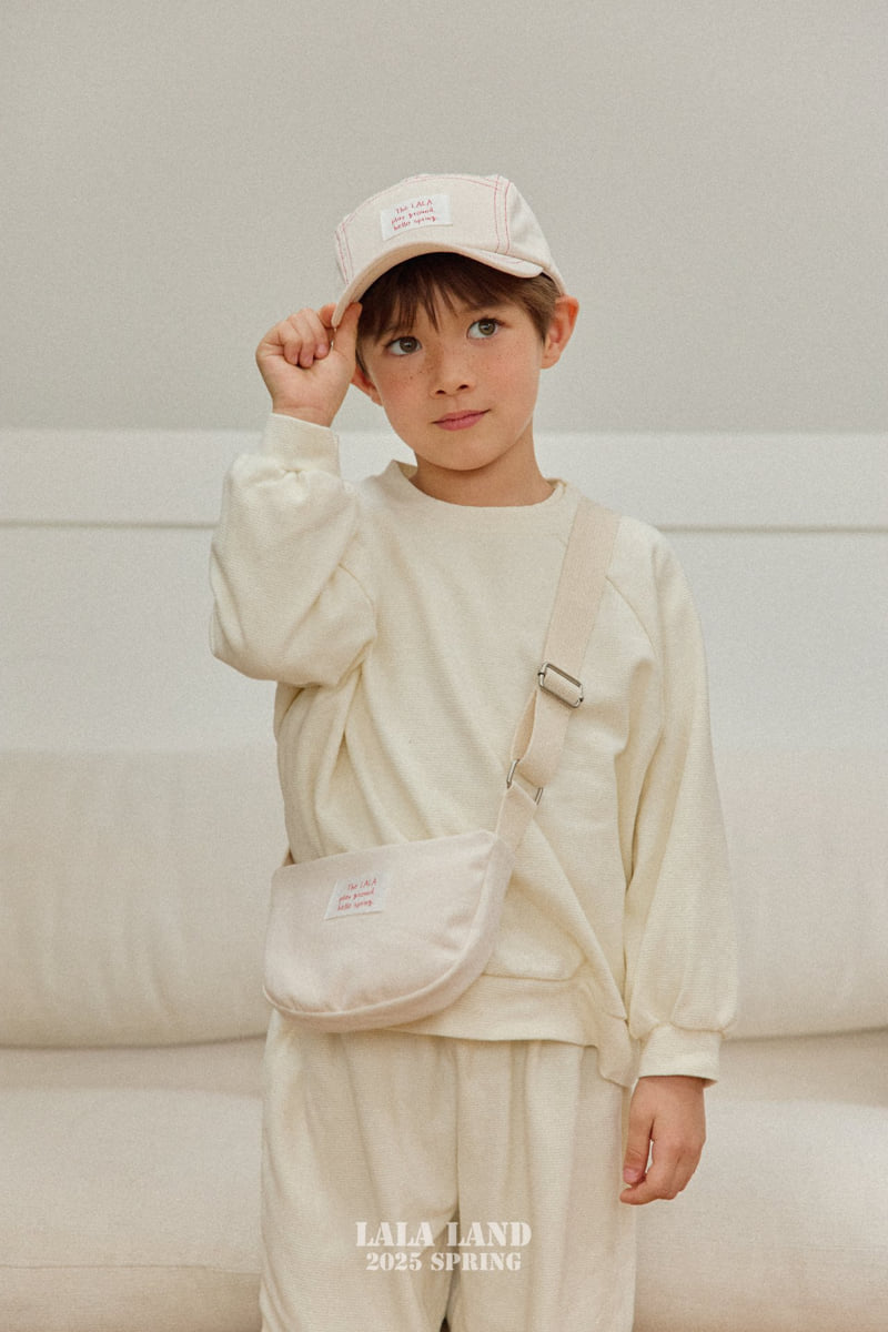 Lalaland - Korean Children Fashion - #kidsshorts - Pony Raglan Sweatshirts - 8