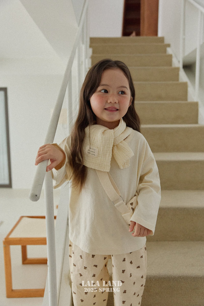 Lalaland - Korean Children Fashion - #kidsshorts - Spring Single Tee - 9