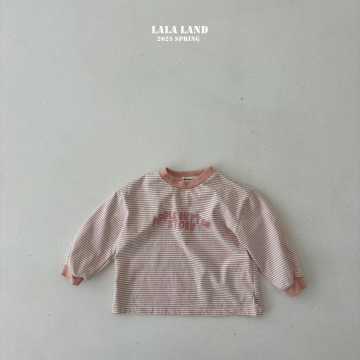 Lalaland - Korean Children Fashion - #kidsshorts - Apple Butter Raglan Tee - 5
