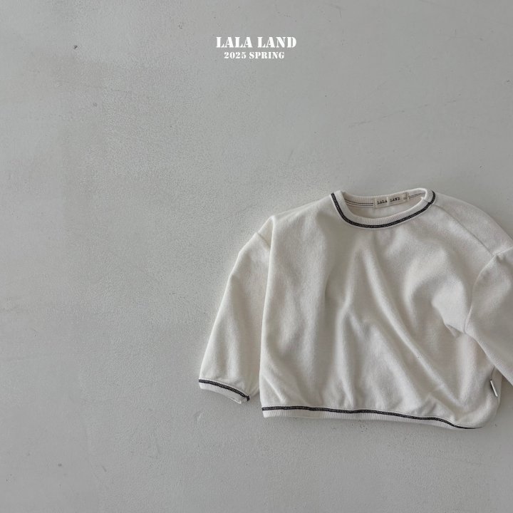 Lalaland - Korean Children Fashion - #fashionkids - Raglan Stitch Tee - 4