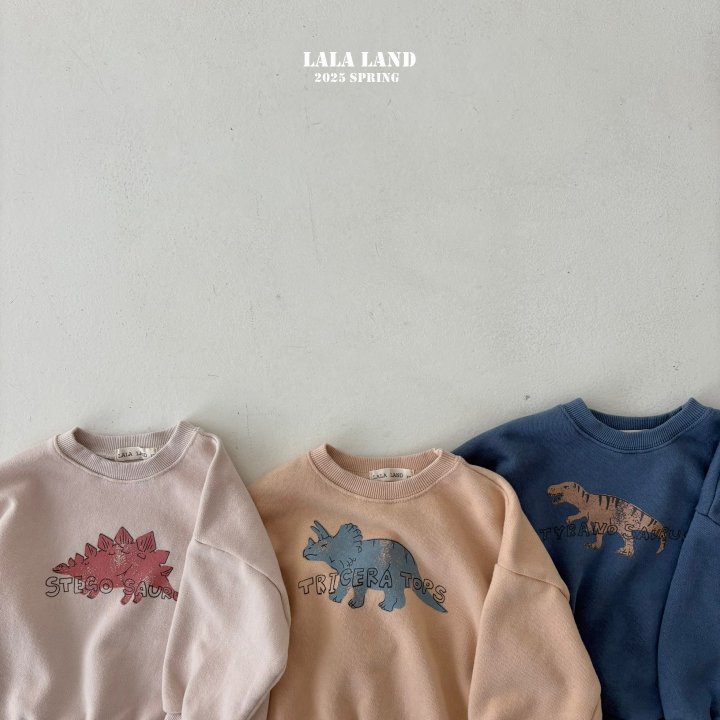 Lalaland - Korean Children Fashion - #kidsshorts - New Dino Sweatshirts - 2