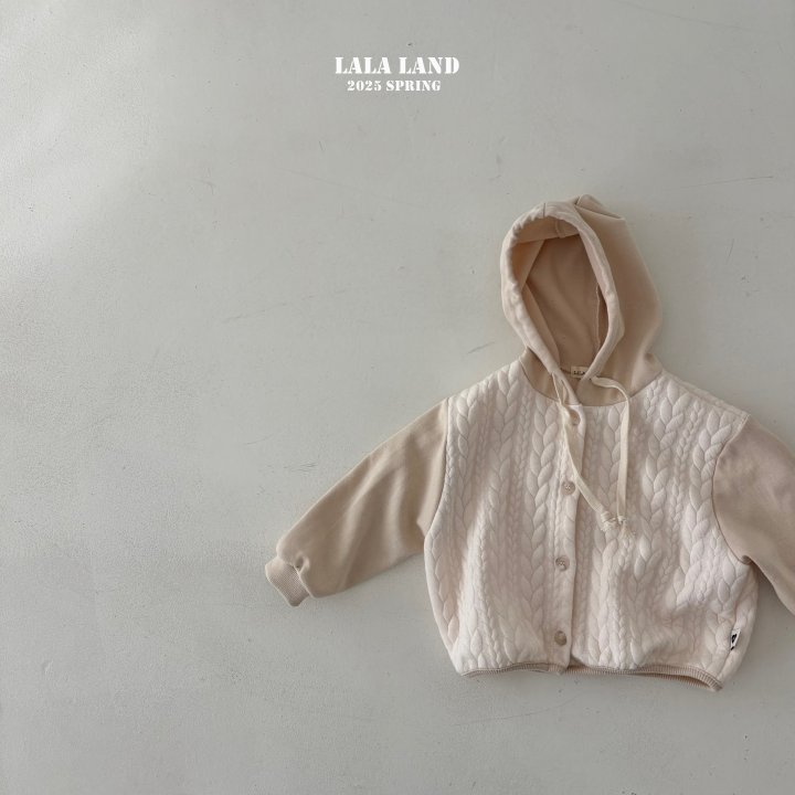 Lalaland - Korean Children Fashion - #kidsshorts - Butter Hooded Jumper - 2