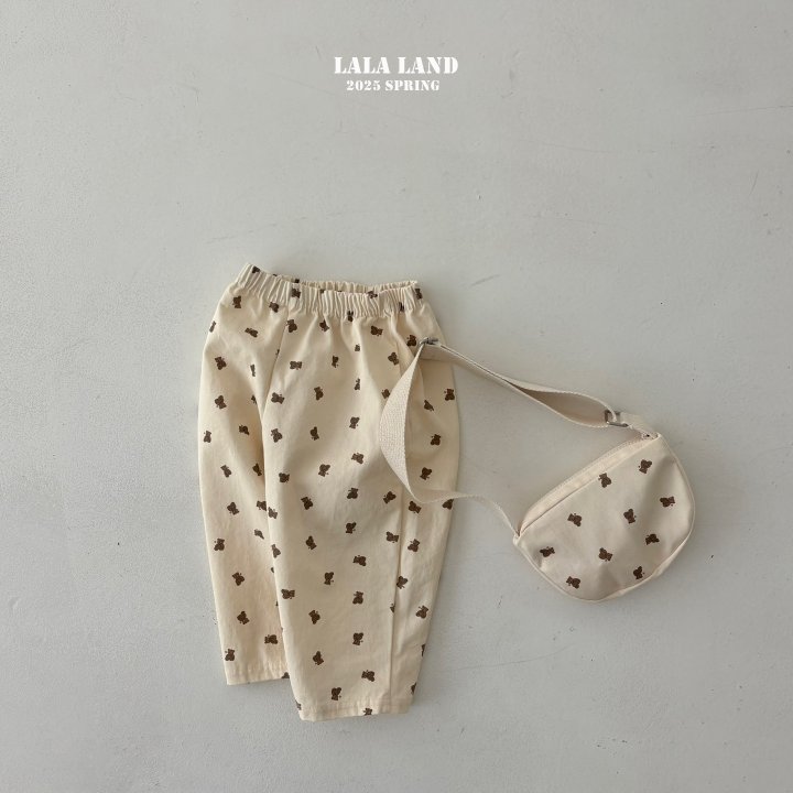 Lalaland - Korean Children Fashion - #kidsshorts - Bear Cross Bag - 4