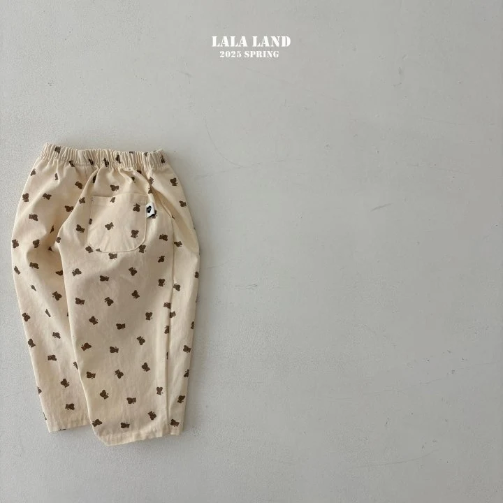 Lalaland - Korean Children Fashion - #kidsstore - Bear Pants - 3