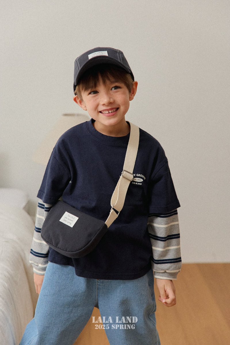Lalaland - Korean Children Fashion - #kidsstore - Pretzel Layered Tee  - 8