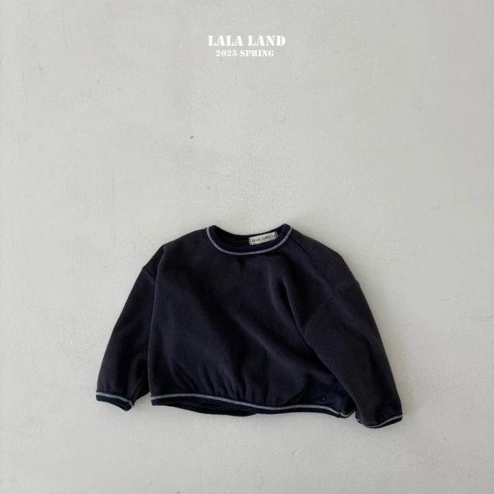 Lalaland - Korean Children Fashion - #kidsstore - Raglan Stitch Tee - 5