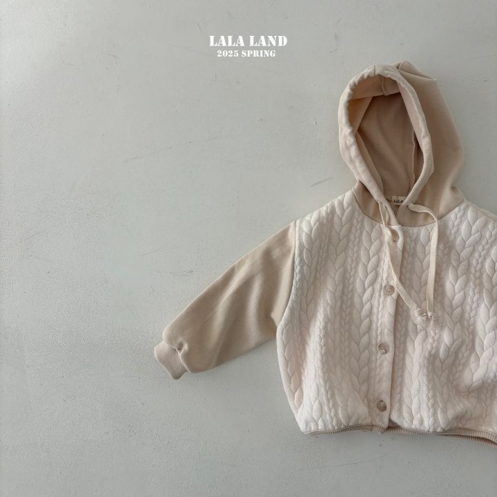 Lalaland - Korean Children Fashion - #kidsstore - Butter Hooded Jumper - 3