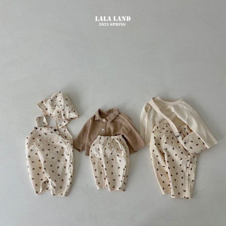 Lalaland - Korean Children Fashion - #kidzfashiontrend - Bear Cross Bag - 5