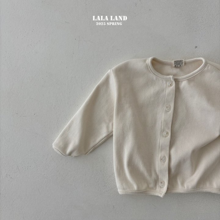 Lalaland - Korean Children Fashion - #kidzfashiontrend - Lara Ribbed Cardigan - 3