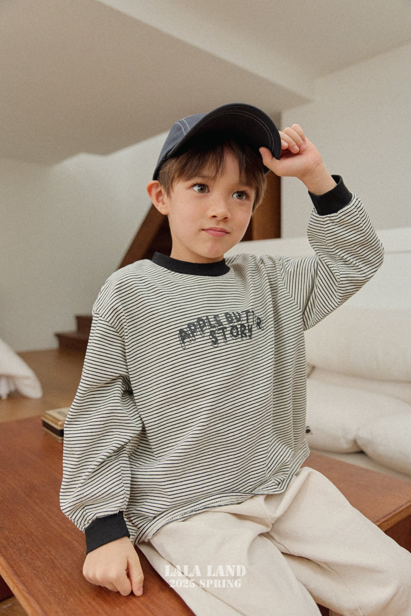 Lalaland - Korean Children Fashion - #littlefashionista - Apple Butter Raglan Tee - 9
