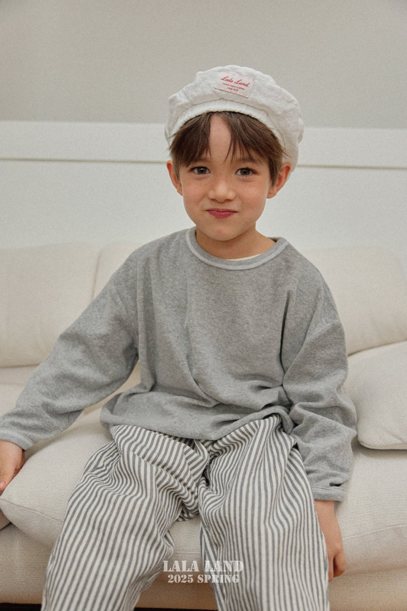 Lalaland - Korean Children Fashion - #littlefashionista - Raglan Stitch Tee - 8