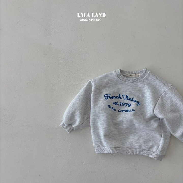 Lalaland - Korean Children Fashion - #littlefashionista - French Embroidery Sweatshirts - 2