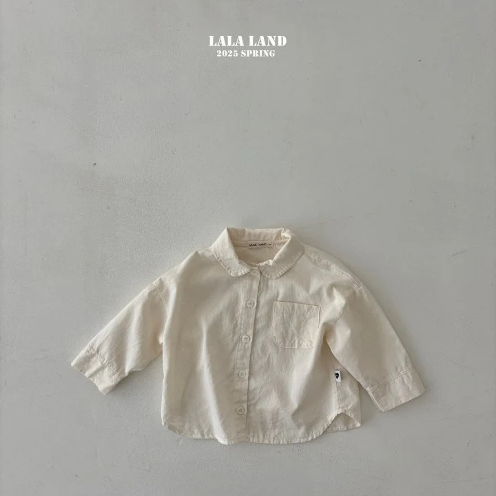 Lalaland - Korean Children Fashion - #Kfashion4kids - Round Collar Shirt - 4