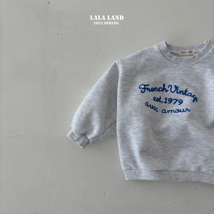 Lalaland - Korean Children Fashion - #magicofchildhood - French Embroidery Sweatshirts - 3