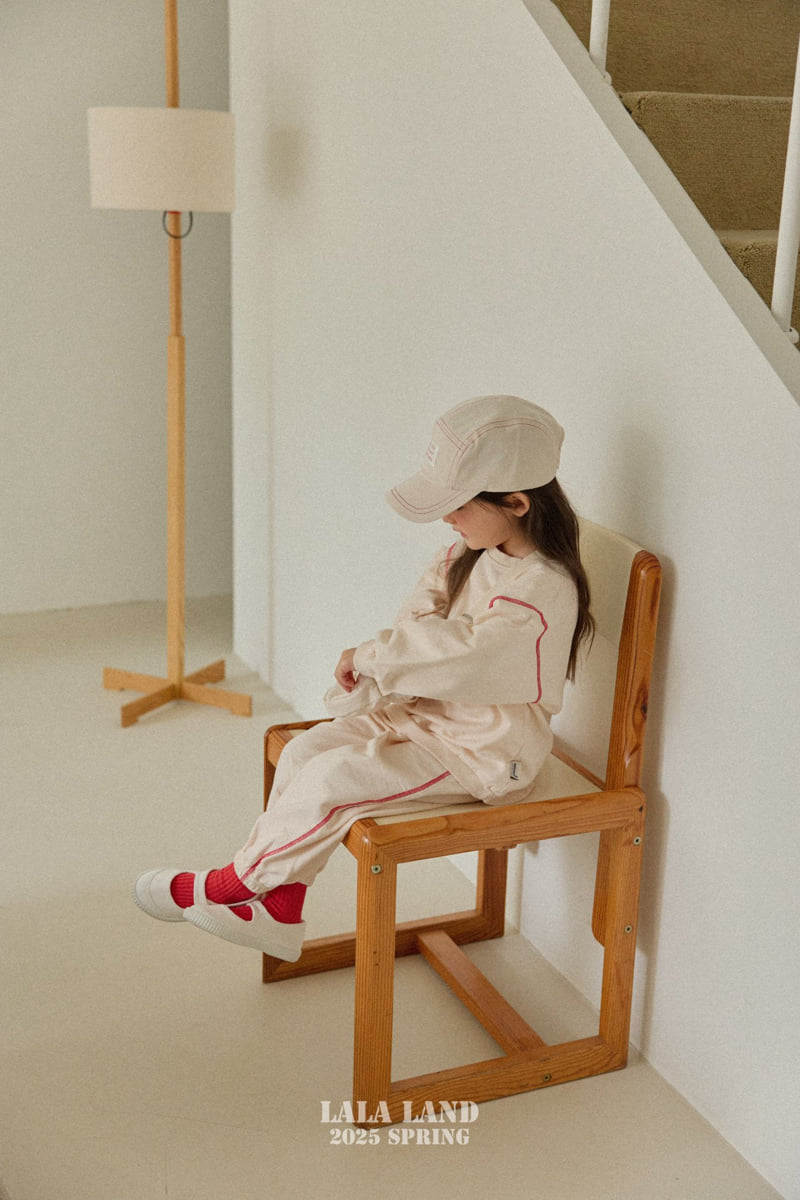 Lalaland - Korean Children Fashion - #minifashionista - New Stitch Jogger Pants - 11
