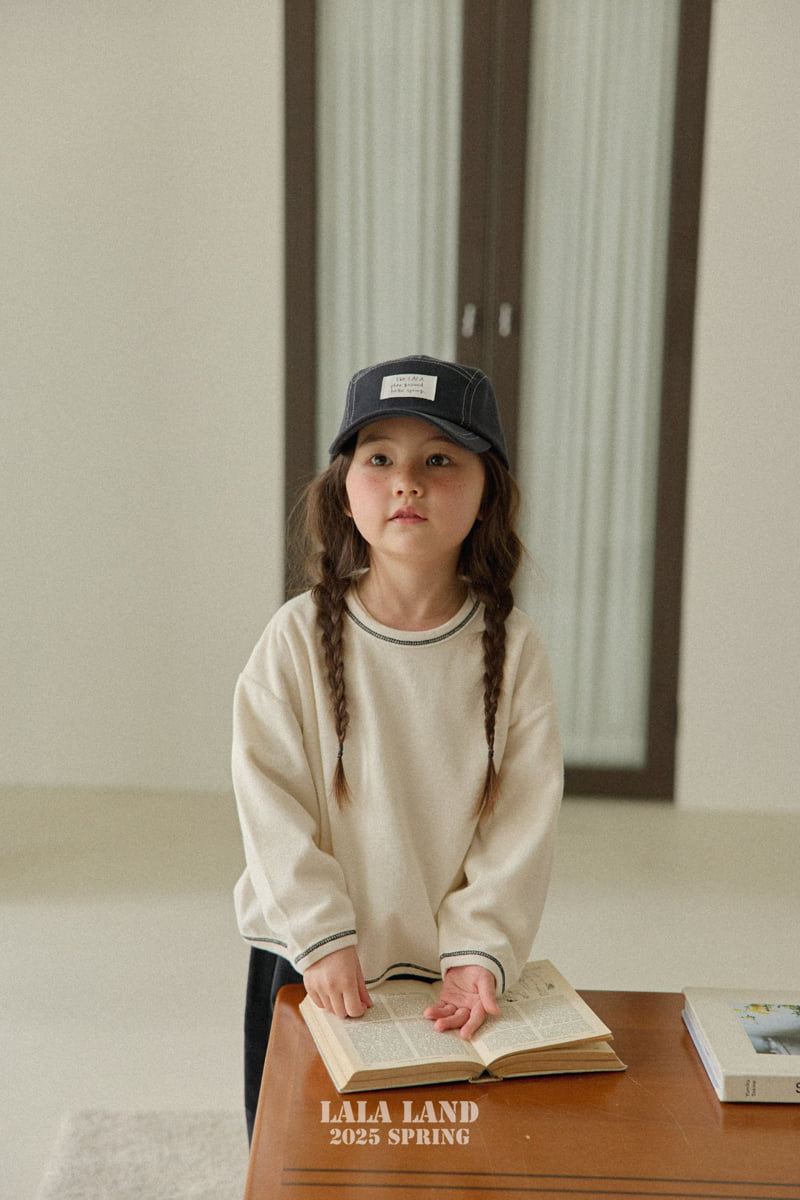 Lalaland - Korean Children Fashion - #minifashionista - Raglan Stitch Tee - 10