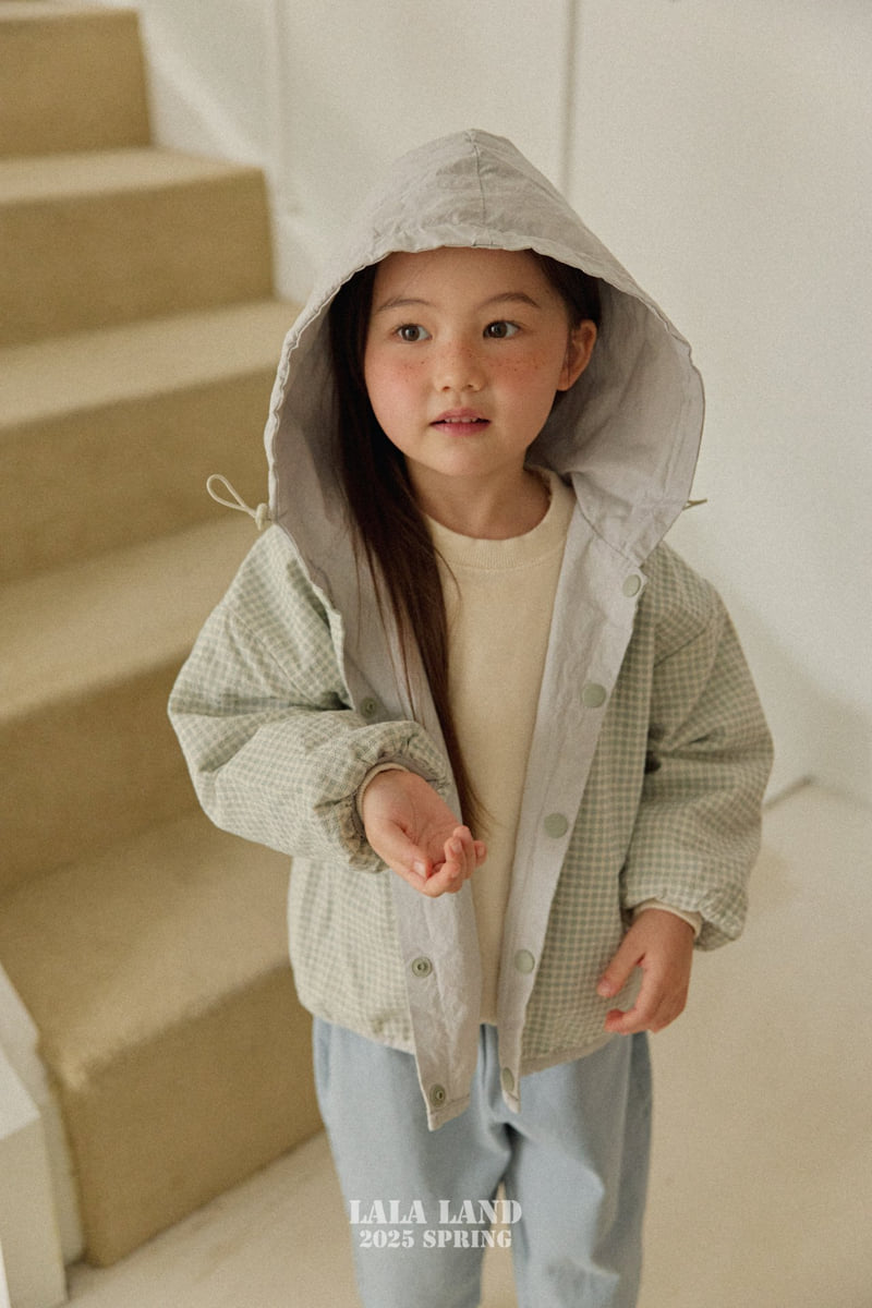 Lalaland - Korean Children Fashion - #minifashionista - River Hood Double-sided Jumper - 9