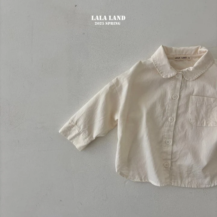 Lalaland - Korean Children Fashion - #minifashionista - Round Collar Shirt - 6