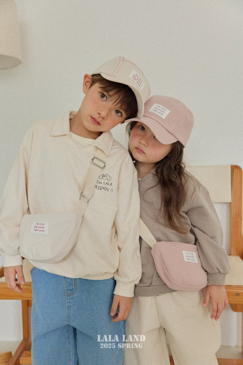 Lalaland - Korean Children Fashion - #prettylittlegirls - Friends Collar Sweatshirts - 10
