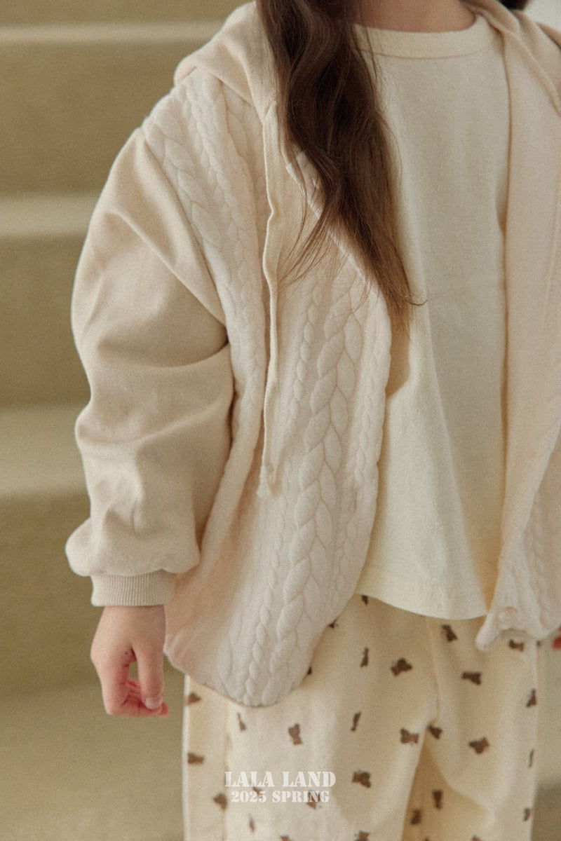 Lalaland - Korean Children Fashion - #prettylittlegirls - Butter Hooded Jumper - 9