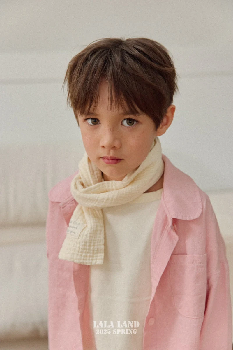 Lalaland - Korean Children Fashion - #stylishchildhood - Round Collar Shirt - 10