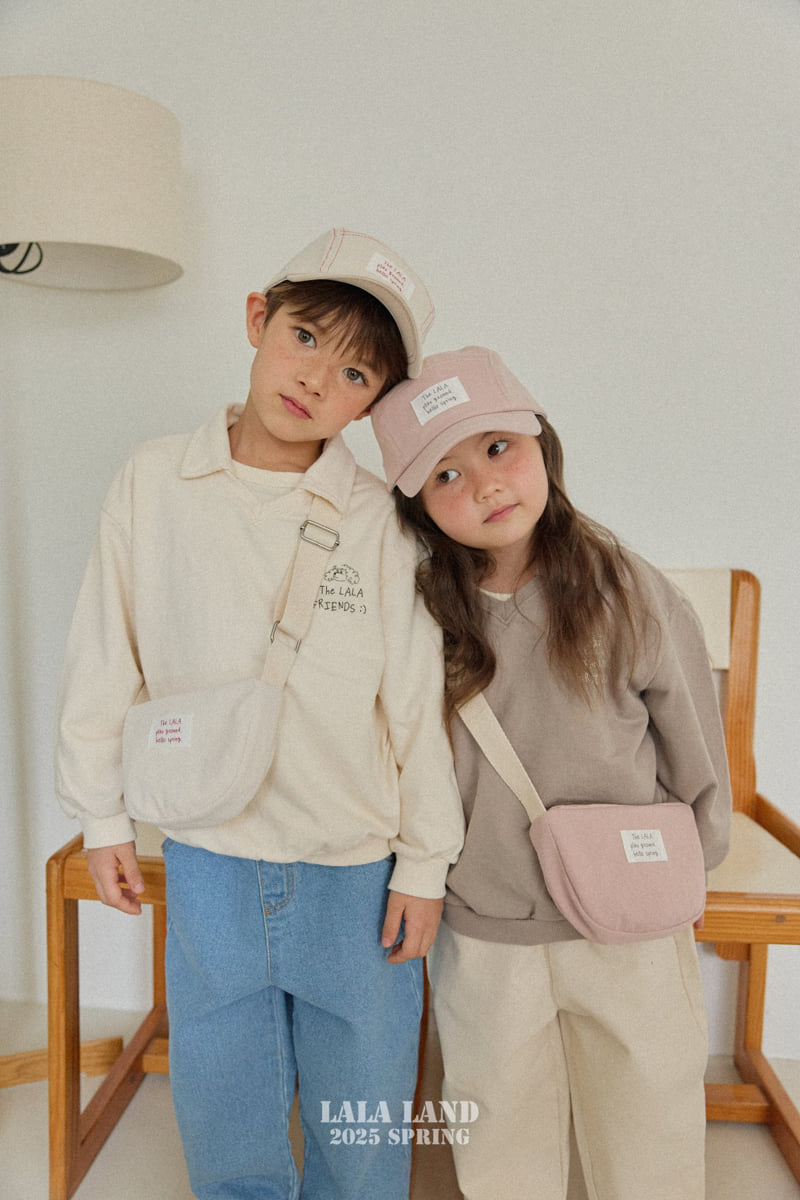Lalaland - Korean Children Fashion - #todddlerfashion - Friends Collar Sweatshirts - 11