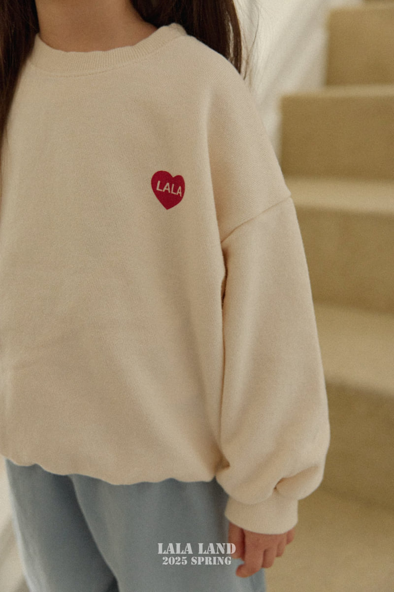 Lalaland - Korean Children Fashion - #todddlerfashion - Love Heart Sweatshirts - 9