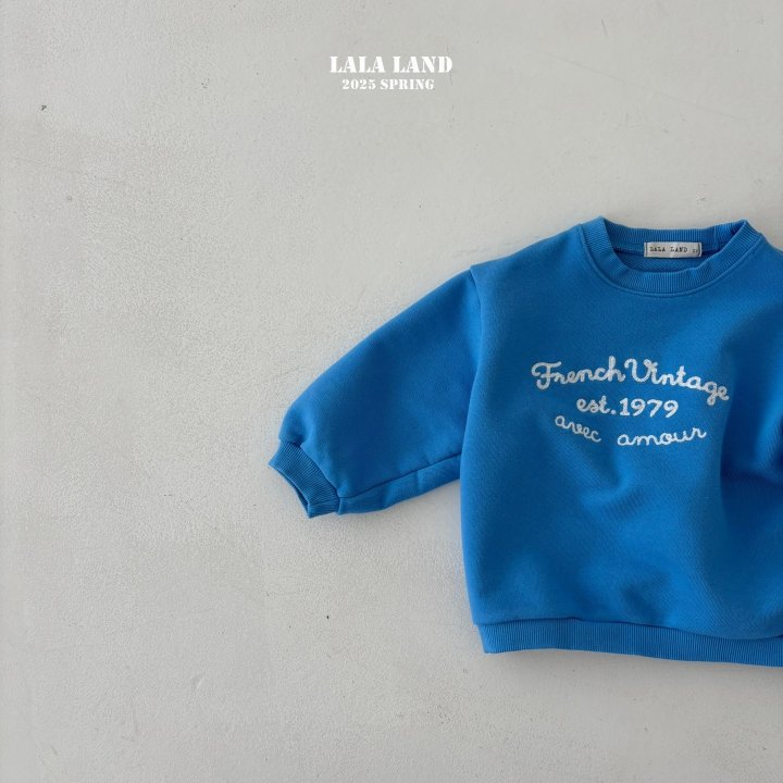 Lalaland - Korean Children Fashion - #todddlerfashion - French Embroidery Sweatshirts - 6