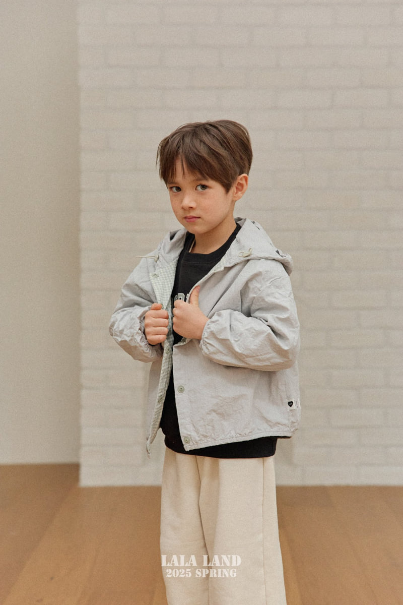 Lalaland - Korean Children Fashion - #todddlerfashion - River Hood Double-sided Jumper - 11