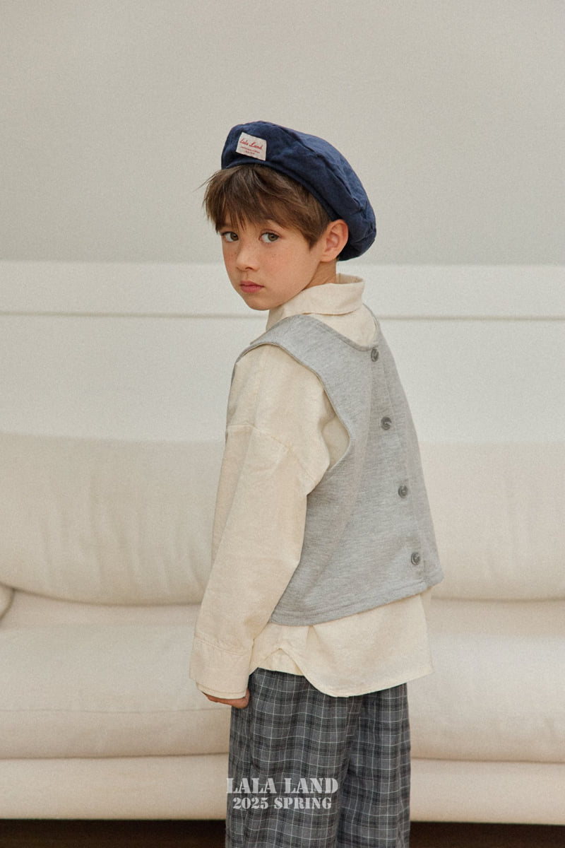 Lalaland - Korean Children Fashion - #toddlerclothing - Reversible Vest - 8