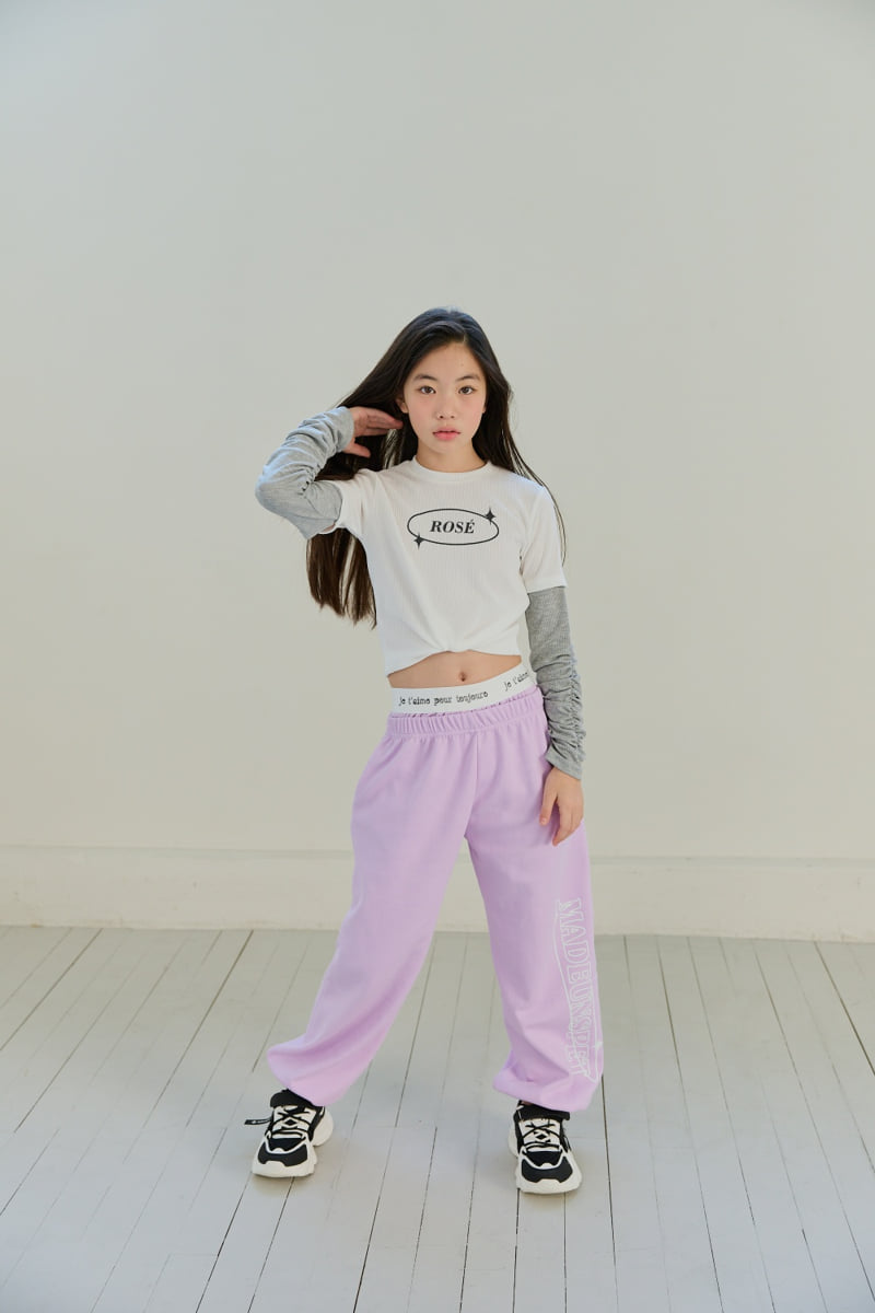 Lilas - Korean Children Fashion - #kidsshorts - Flex Jogger Pants - 9