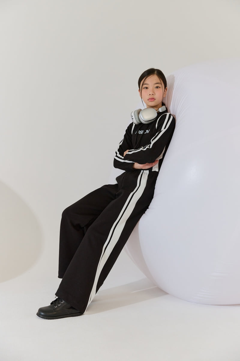 Lilas - Korean Children Fashion - #kidsshorts - Diagonal Wide Pants - 9