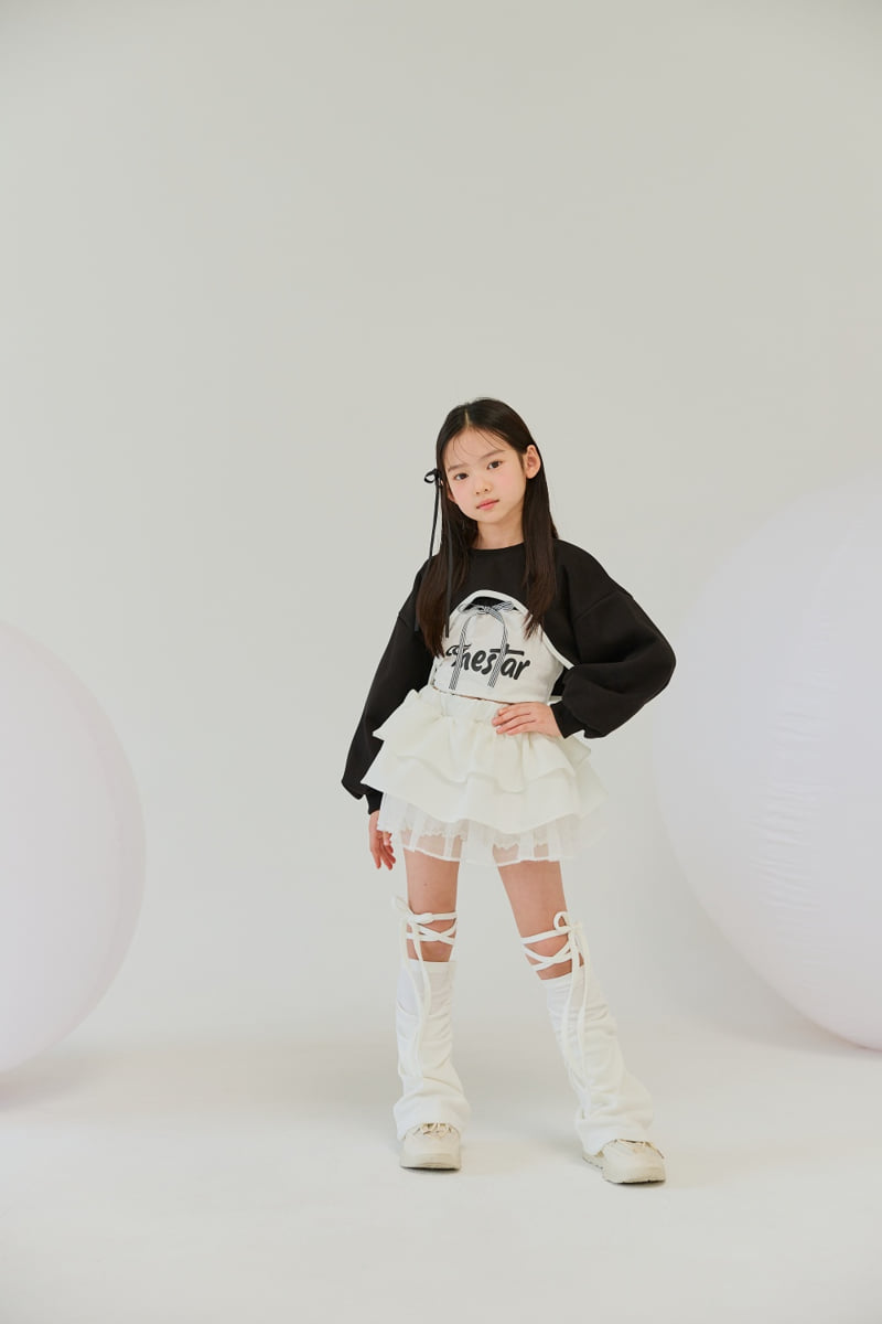 Lilas - Korean Children Fashion - #prettylittlegirls - The Star Double Tee - 3